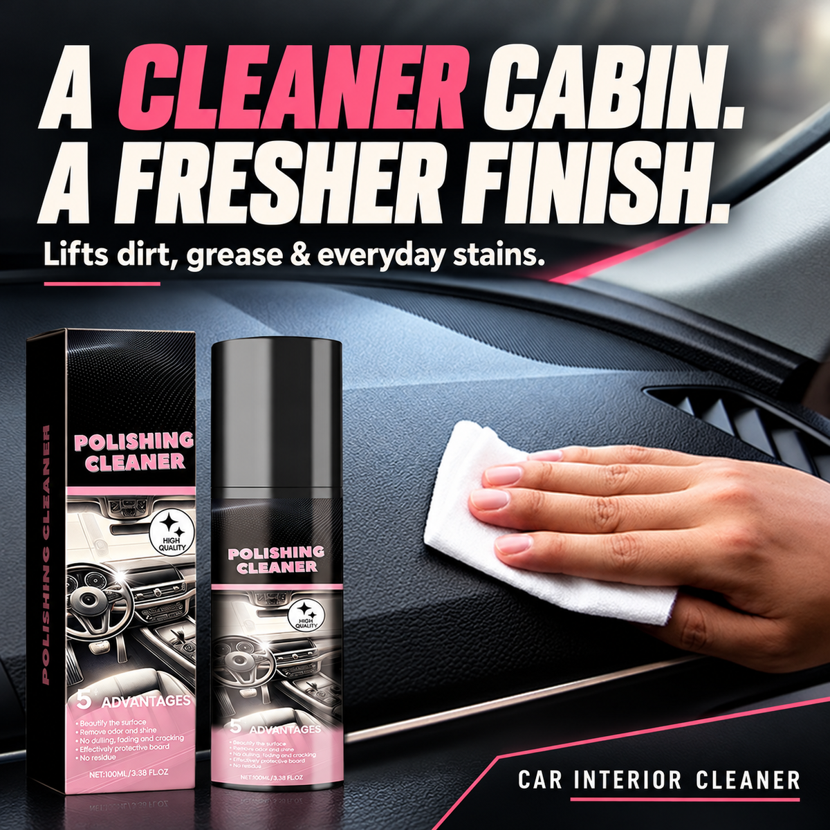 🔥Hot Sale🔥Car Interior Cleaner