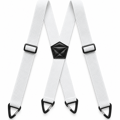 Men's X-Back Suspenders with Hook Clips