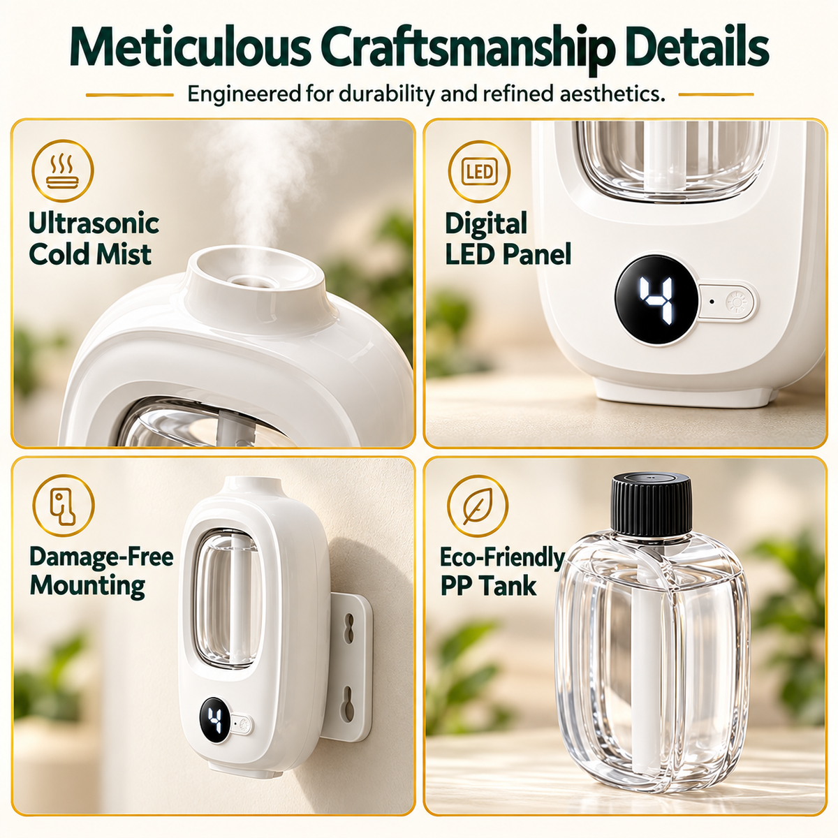 2026 HOT SALE🥳Freshen Any Room Instantly! No-Cord Timed Aroma Diffuser