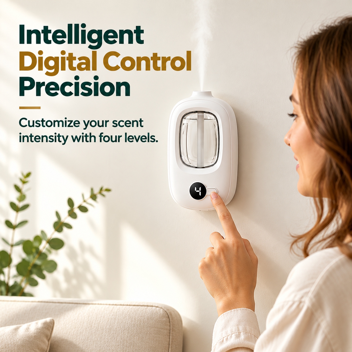 2026 HOT SALE🥳Freshen Any Room Instantly! No-Cord Timed Aroma Diffuser