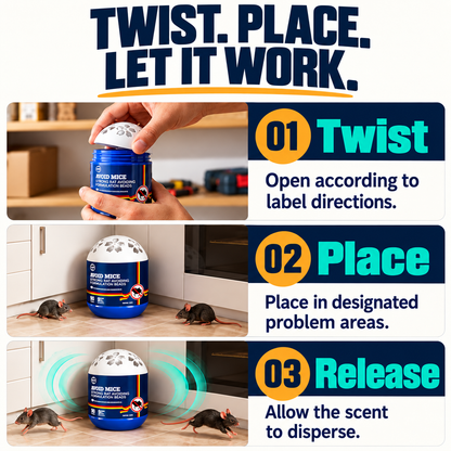 Plant-Based Indoor Mouse Repellent Gel