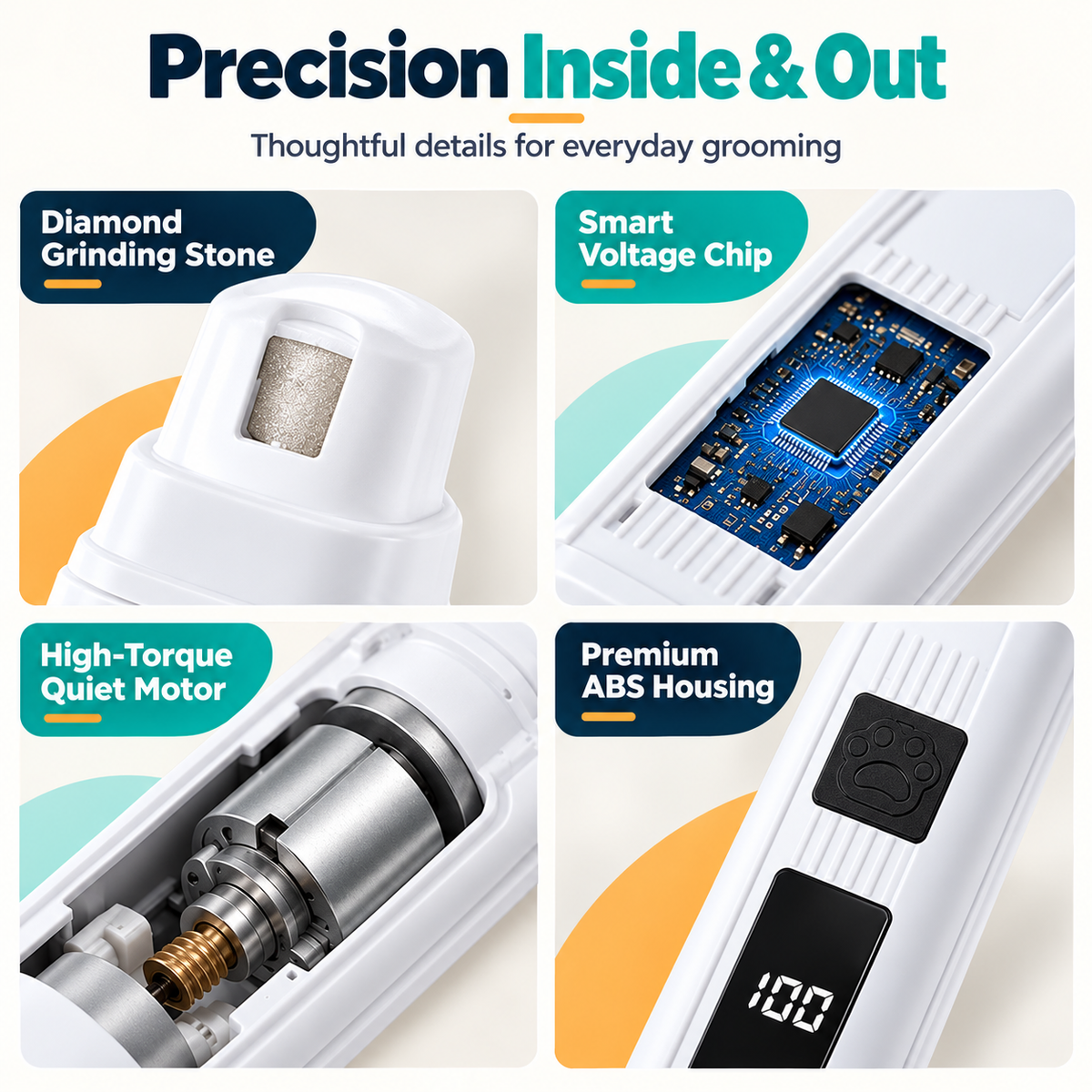 🥳2026 HOT SALE🥳💞Electric Pet Nail Grinder