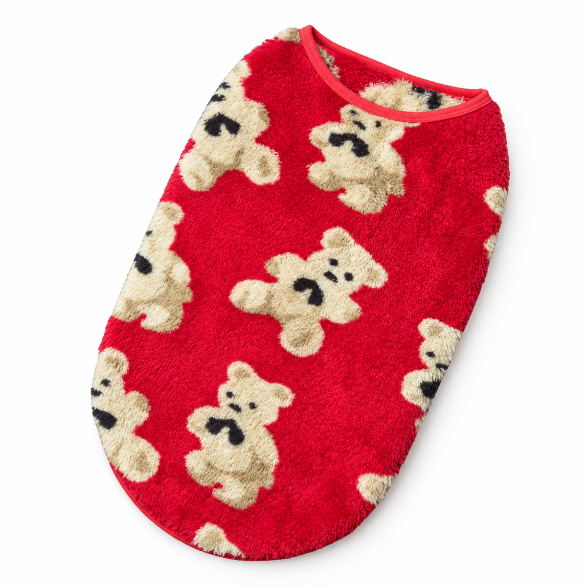 Cute Plush-Lined Pet Vest