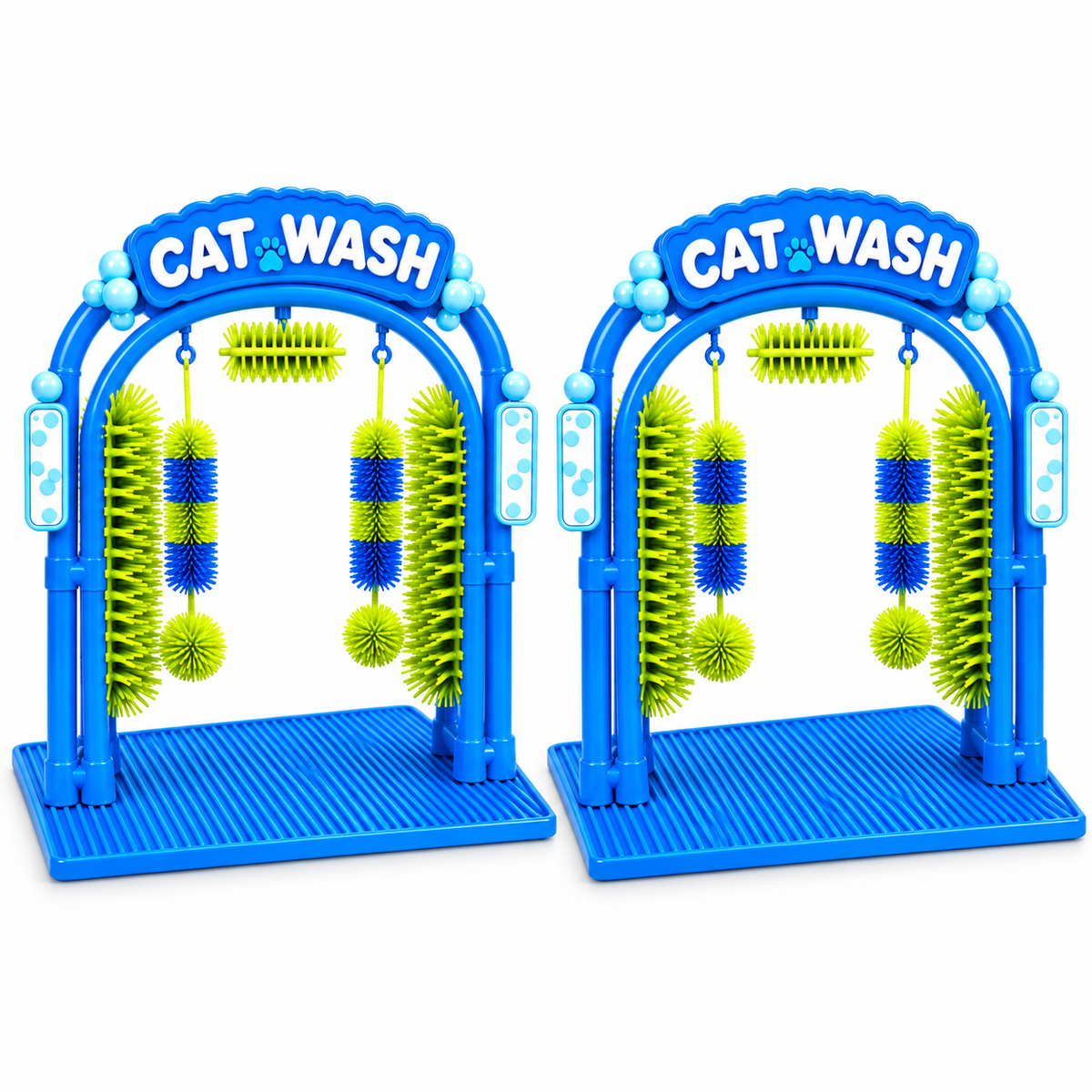 Cat Self-Grooming Arch with Brushes