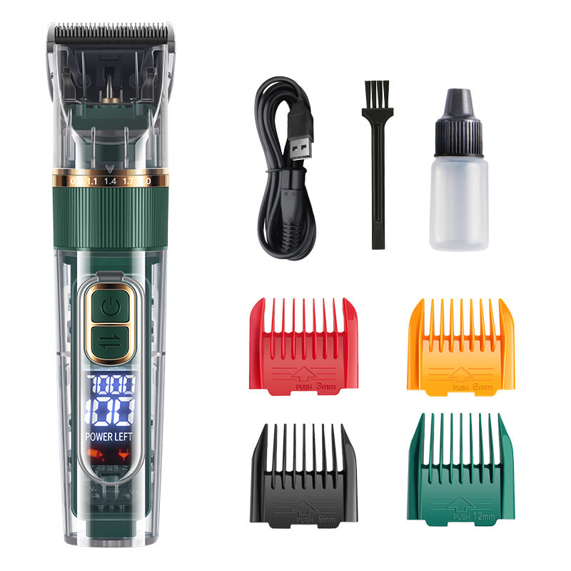 Quiet LED Display Pet Hair Clipper｜Cordless Low Noise Dog Cat Grooming Trimmer ✨