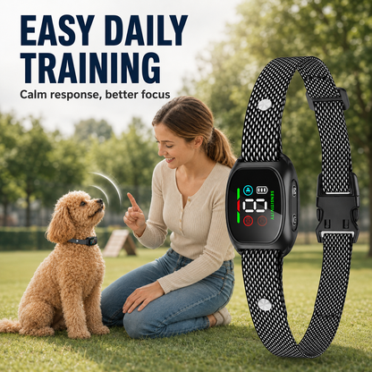 Anti Bark Collar – Smart anti‑false triggering filters out other barks