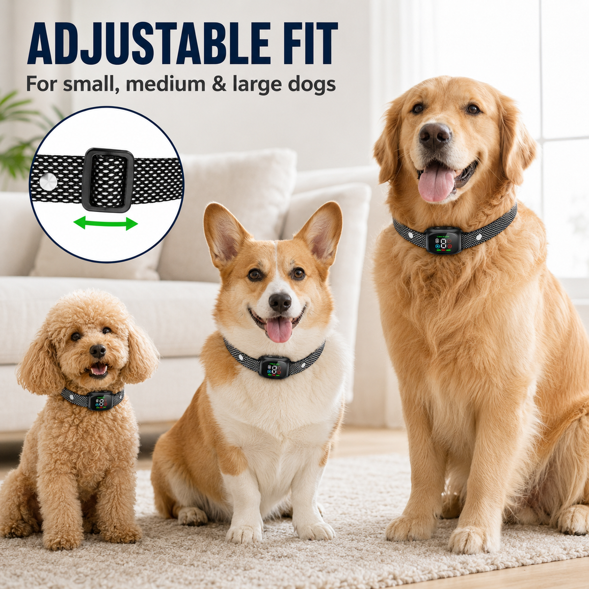 Anti Bark Collar – Smart anti‑false triggering filters out other barks