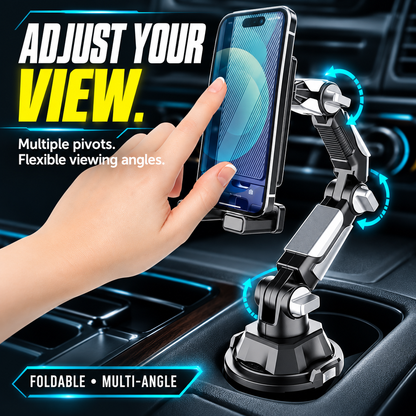 🚗 From Hire Car to Family SUV – Foldable Tablet Stand Fits Most Cup Holders. Adjustable Angle